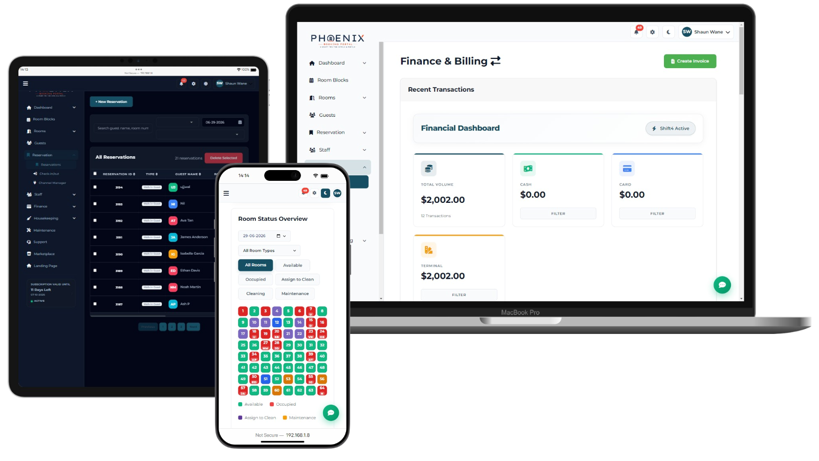 About Phoenix Booking Portal